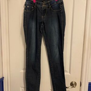 Women's Dark Blue Skinny Jeans